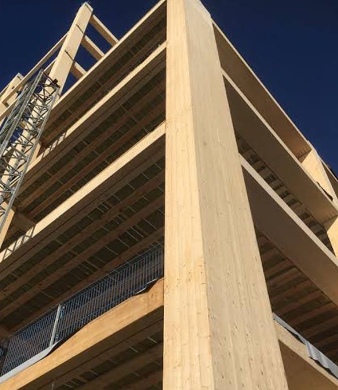 Edificio en madera